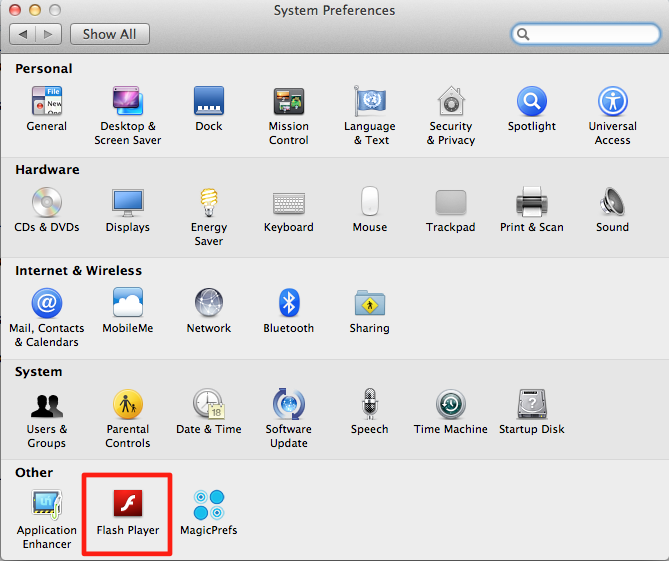 adobe flash update for mac